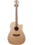 Cole Clark Fat Lady 2 Bunya Top Australian Blackwood Back and Sides Cutaway (Ex-Demo) #190135041