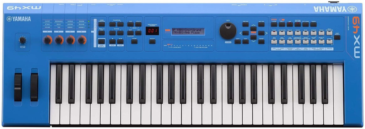 Yamaha MX49 II Blue (Ex-Demo) #BBYM01017