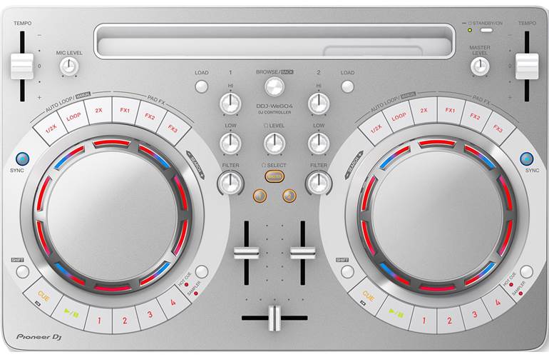 Pioneer DDJ-WeGO 4-W White DJ Controller