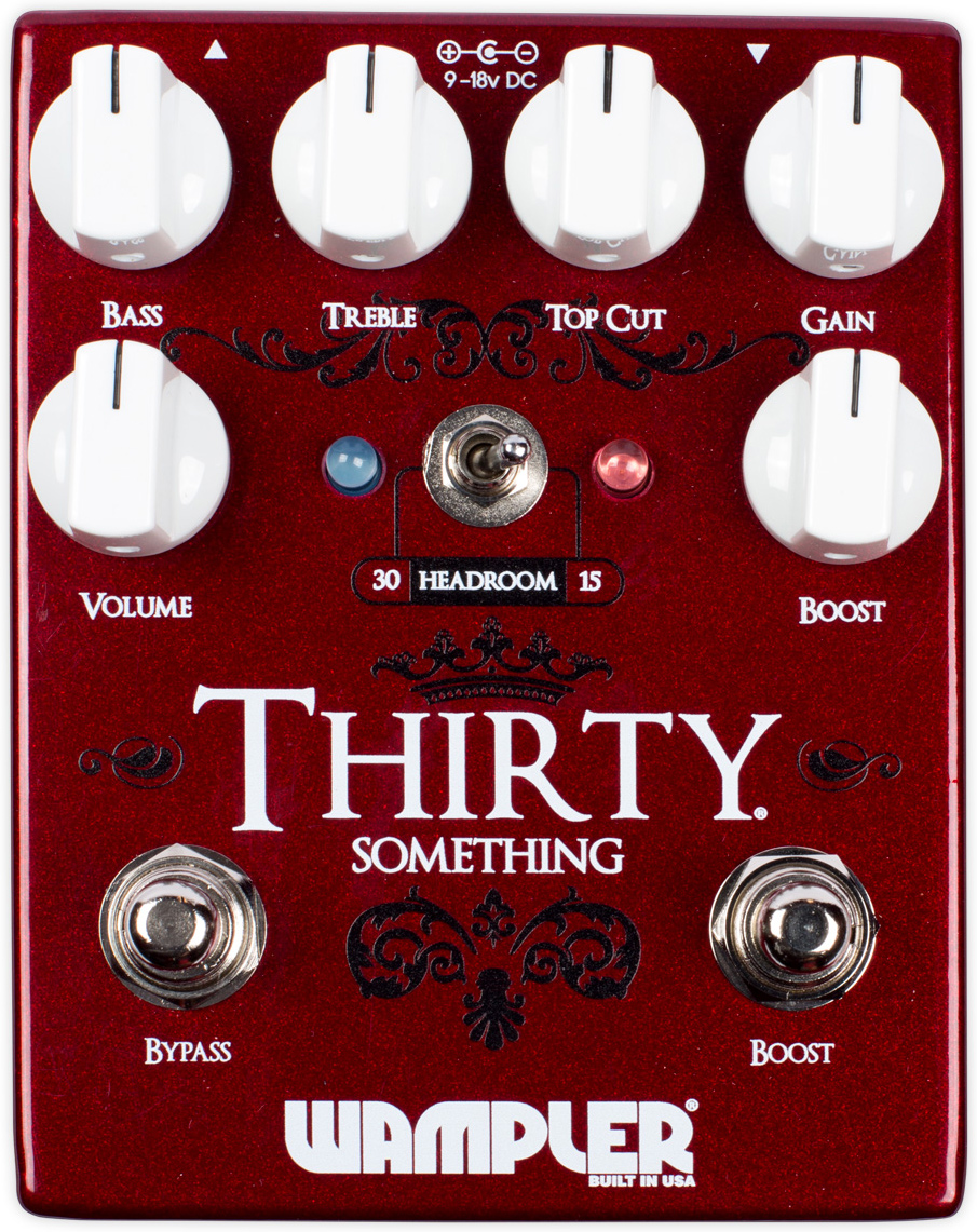 Ace Thirty Thirty Something Wampler Pedals VOXアンプのサウンド