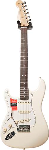 Fender American Pro Strat LH RW Olympic White (Ex-Demo) #US17099906