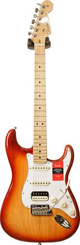 Fender American Pro Strat HSS Shawbucker MN Sienna Sunburst Ash (Ex-Demo) #US17104842