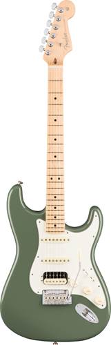 Fender American Pro Strat HSS Shawbucker MN Antique Olive