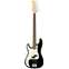 Fender American Pro P Bass LH RW Black Front View