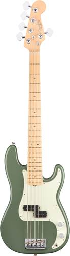 Fender American Pro P Bass V Maple Fingerboard Antique Olive