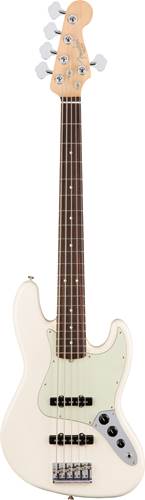 Fender American Pro Jazz Bass V RW Olympic White