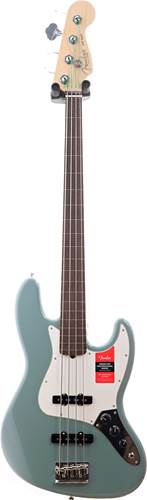 Fender American Pro Jazz Bass Fretless RW Sonic Grey (Ex-Demo) #US19002922