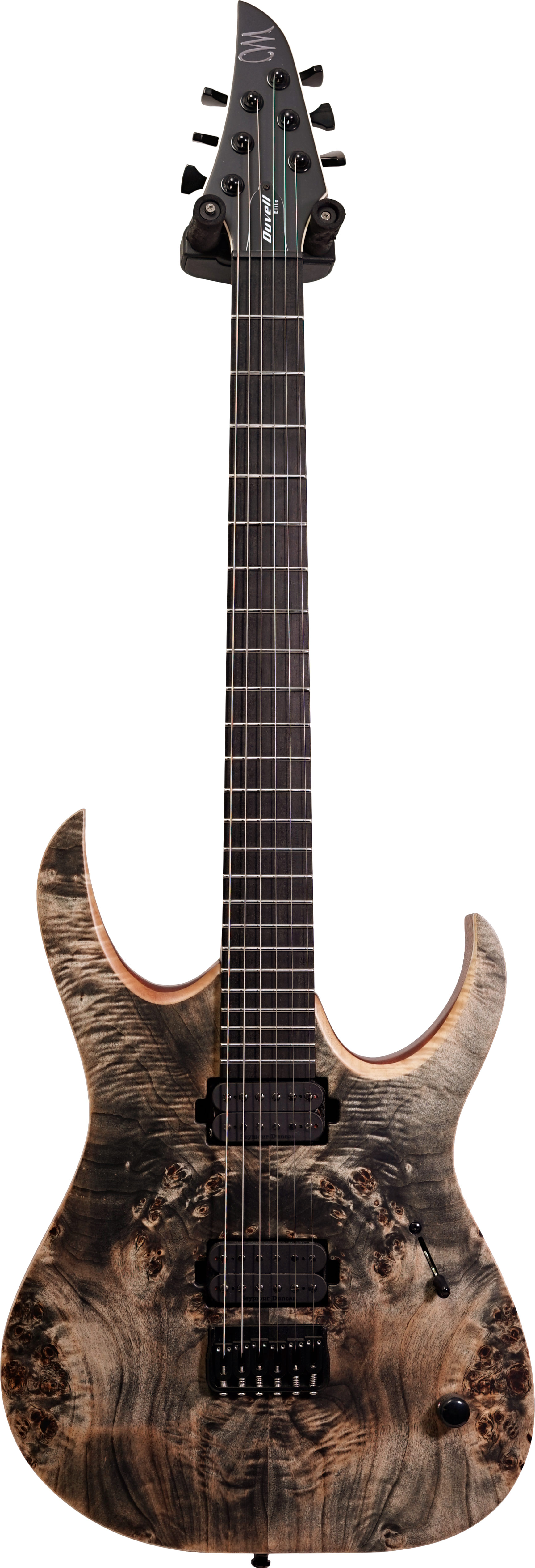 Mayones Duvell 6 Elite Eye Poplar Top Trans Graphite Satine Finish