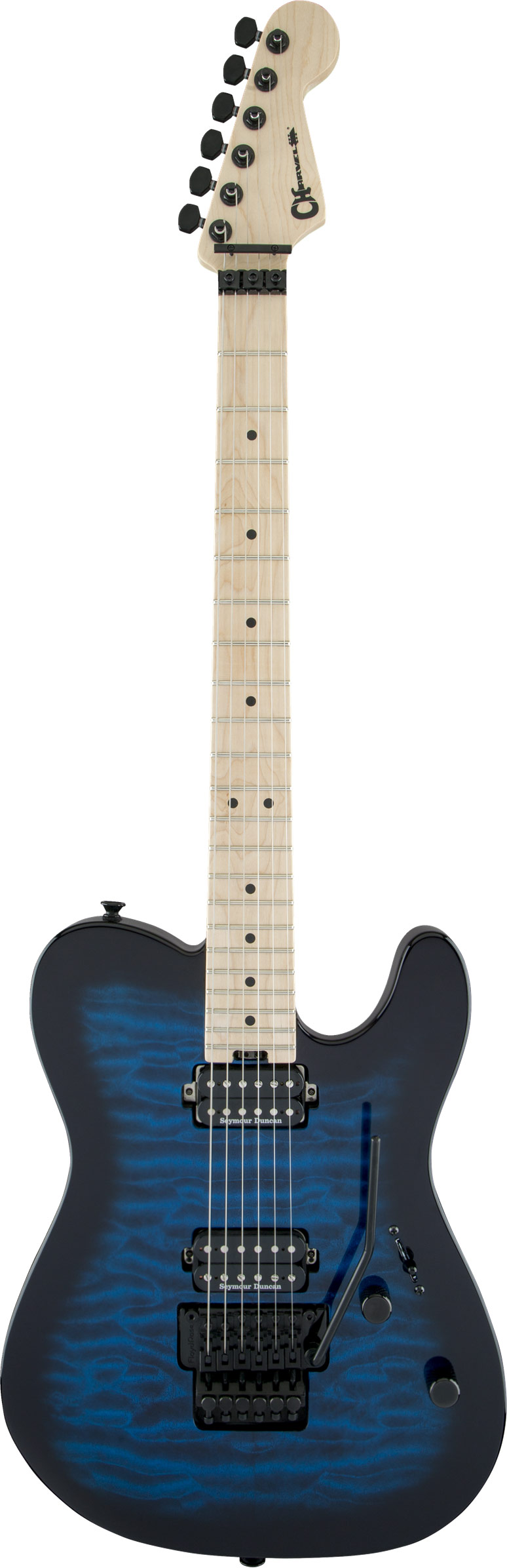 Charvel Pro Mod San Dimas Style 2 HH FR Trans Blue Burst