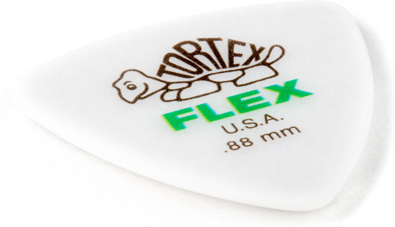 Dunlop 456P.88 Tortex Flex Triangle Standard .88mm 12 Player Pack