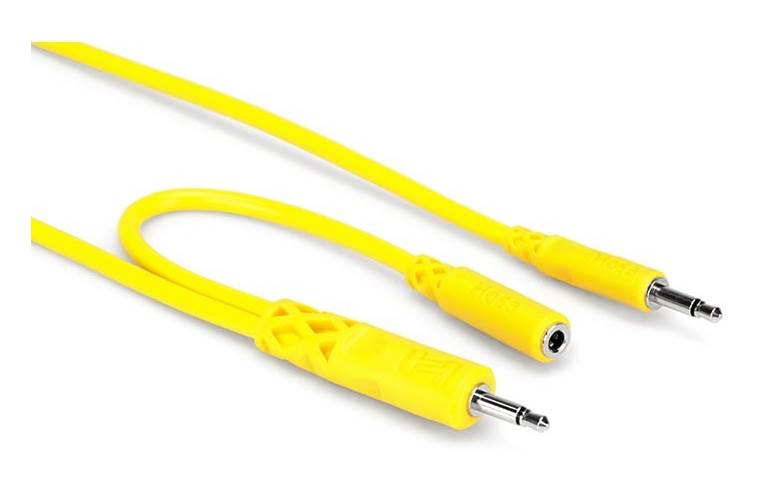 Hosa CMM-545Y Eurorack Patch Mult Cables (45cm - 5 pack) Hosa CMM-545Y Eurorack Patch Mult Cables (45cm - 5 pack)