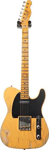 Fender Custom Shop 52 Telecaster Heavy Relic Butterscotch Blonde 65C Neck #98095
