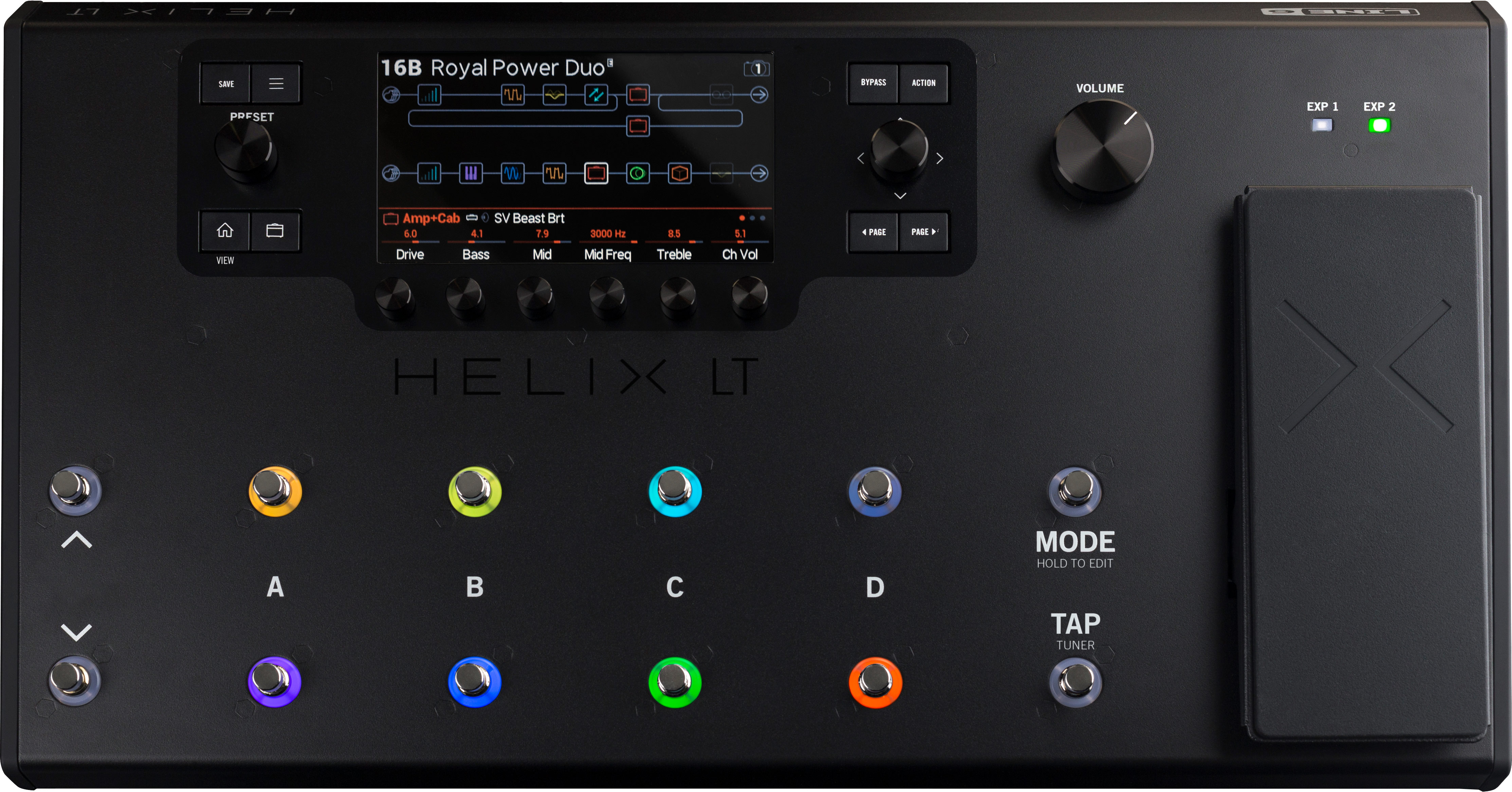 Line 6 Helix LT Guitar Amp Modeller and Multi Effects Processor