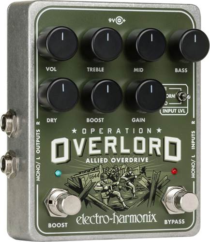 Electro Harmonix Operation Overlord Overdrive (UK PSU)
