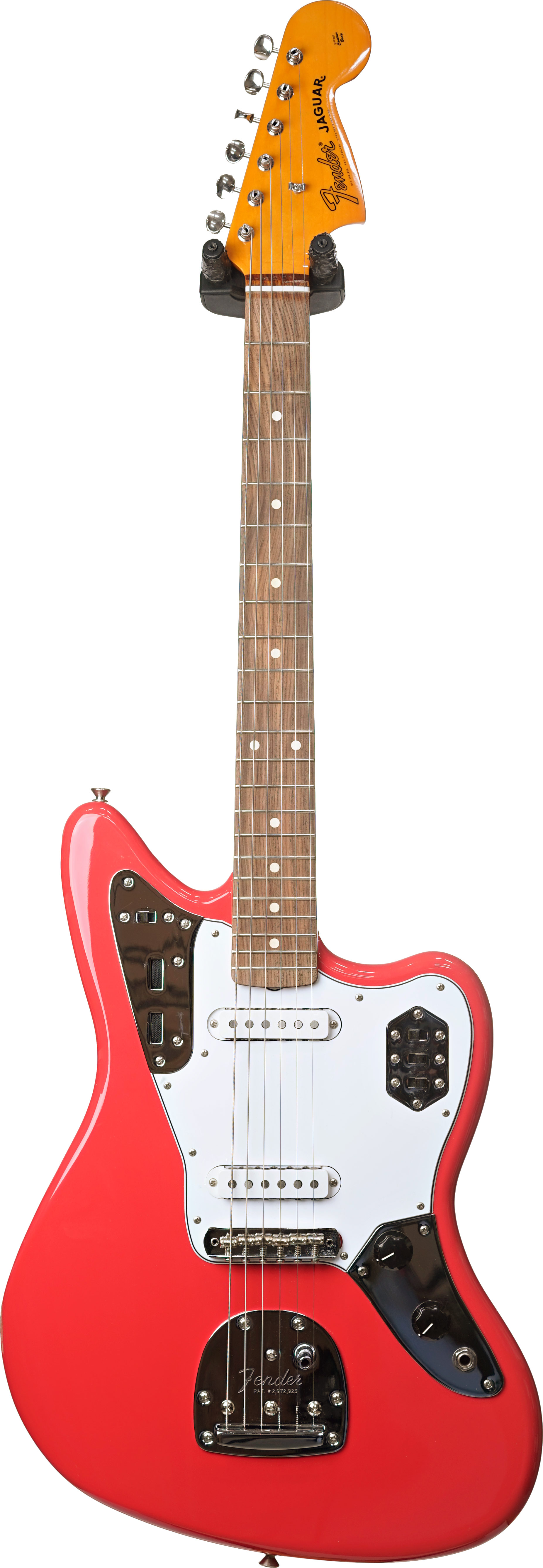 Fender Classic 60's Jaguar Lacquer PF Fiesta Red (Ex-Demo) #MX18118875