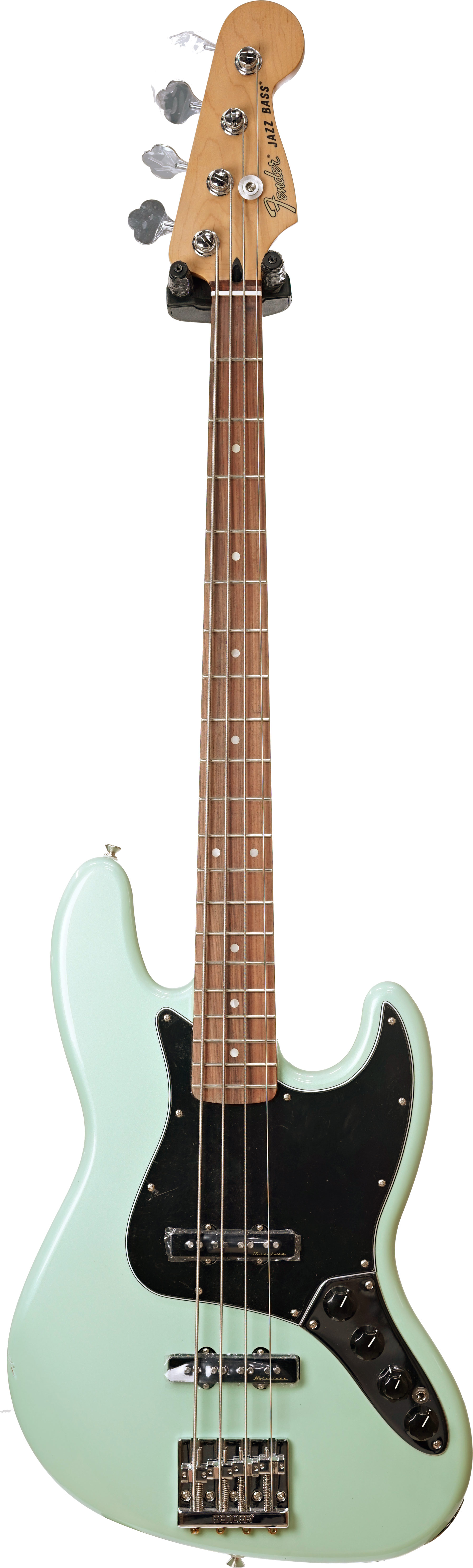 Fender Deluxe Active Jazz Bass PF Surf Pearl (Ex-Demo) #MX18045856
