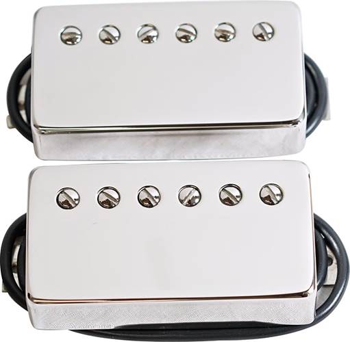 Bare Knuckle Rebel Yell Set - Nickel Covers - Wide Spacing - Short Leg - 4-Conductor