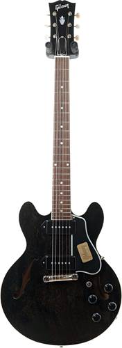 Gibson Custom Shop CS-336 Mahogany Black Gold Wrap Tail Nickel Bridge #CS702073