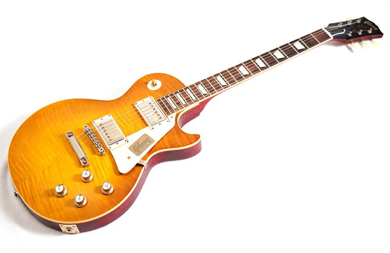 Gibson Custom Shop Les Paul Standard Figured Top Slim Neck 1960 Spec VOS Dirty Lemonburst CSLPSTDPSL11303 #07424