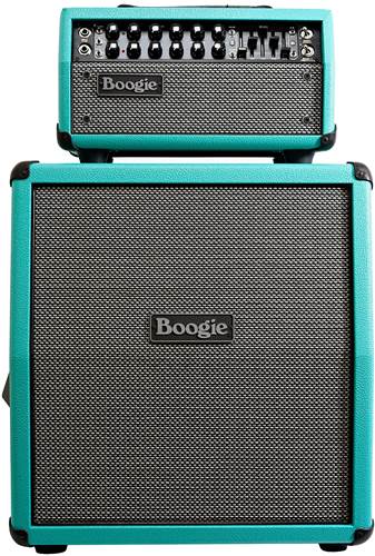 Mesa Boogie Custom Mark Five 25 with Mini Rec 112 Cab Teal Bronco - Grey and Black Grill