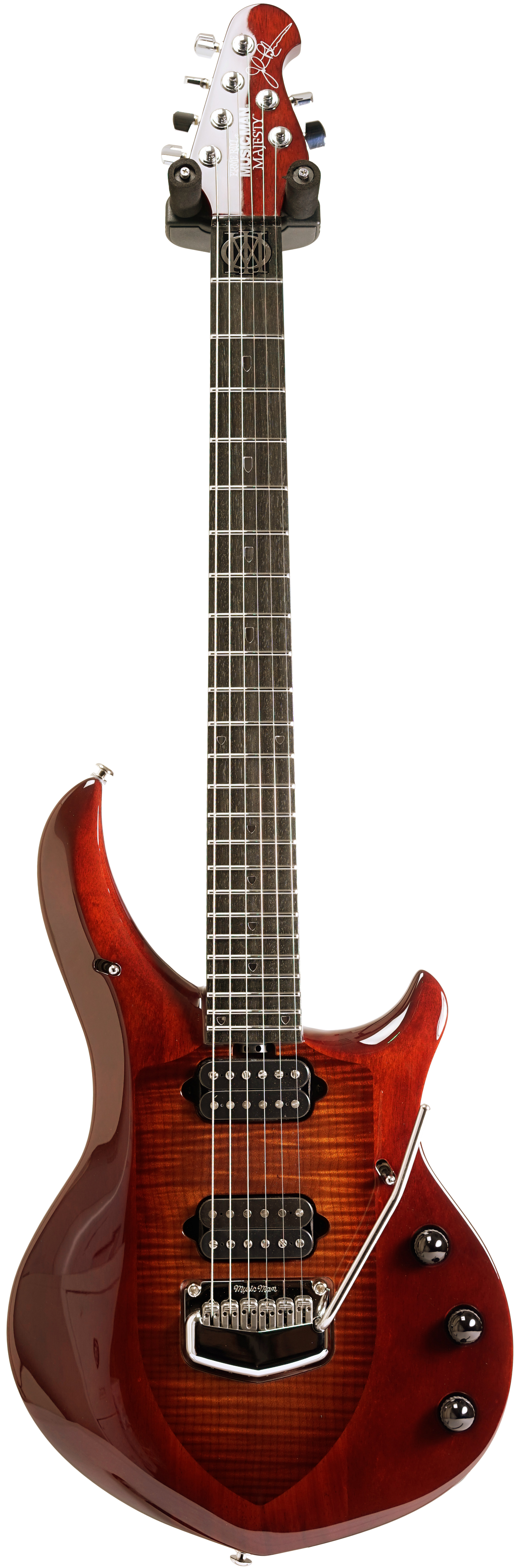 Music Man BFR Majesty Flame Roasted Sahara Burst #M07741