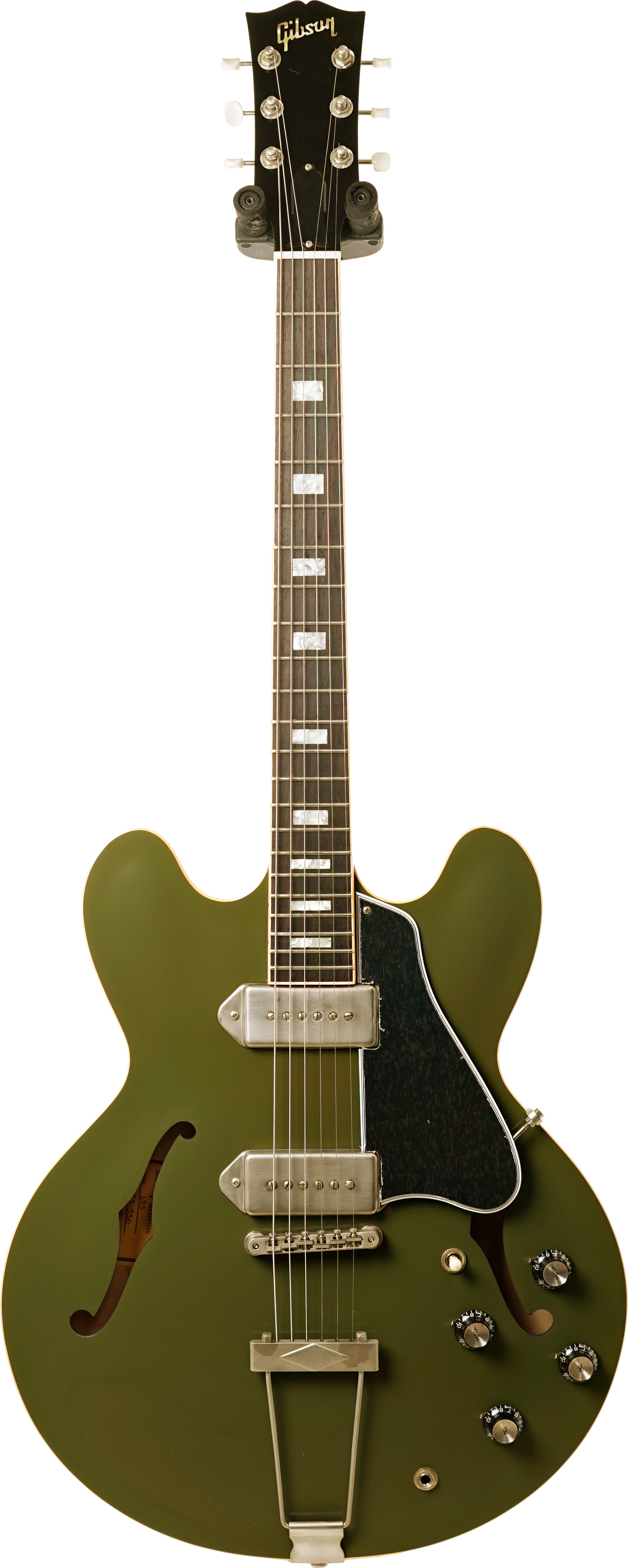 Gibson ES-330 VOS Olive Drab Green 2018 #11088721 | guitarguitar