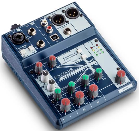 Soundcraft Notepad 5 Mixer Soundcraft Notepad 5 Mixer