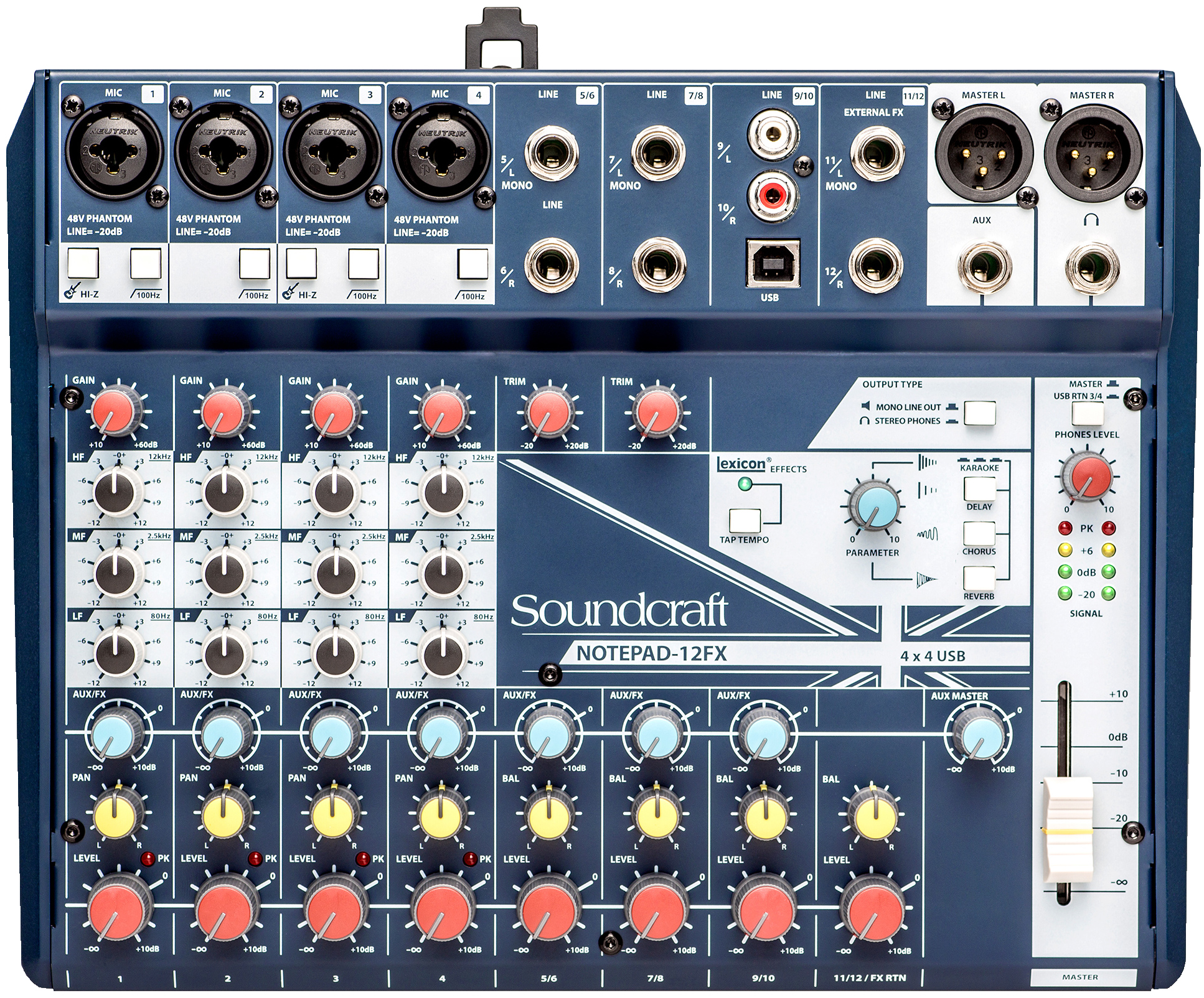 Soundcraft Notepad 12FX Mixer