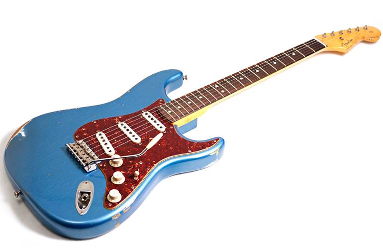 Fender Custom Shop 63 Strat Relic Lake Placid Blue #R92121