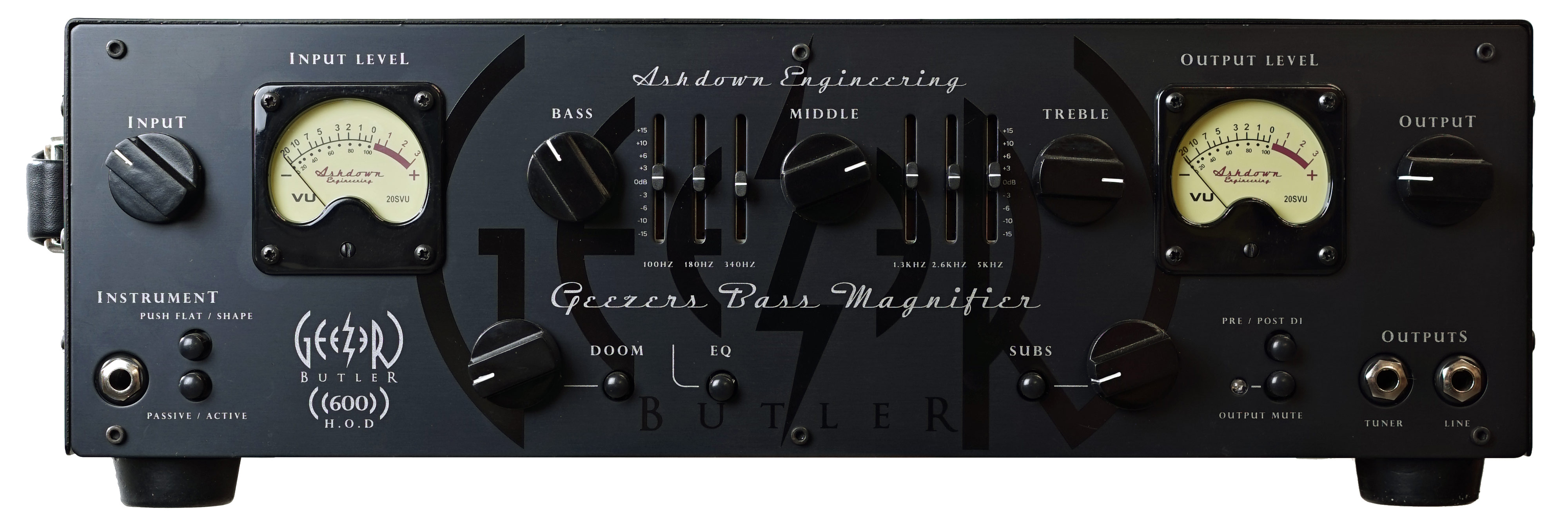Ashdown Custom Shop Geezer Butler Signature Bass Head (Ex-Demo) #17036