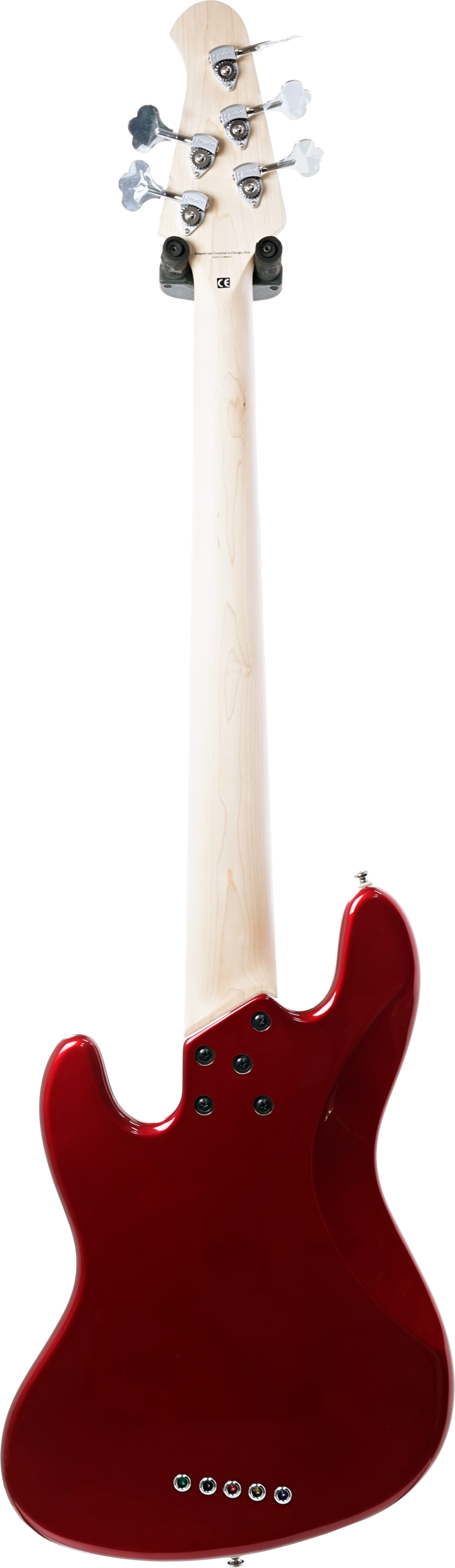 Lakland Skyline J Sonic 5 String Candy Apple Red