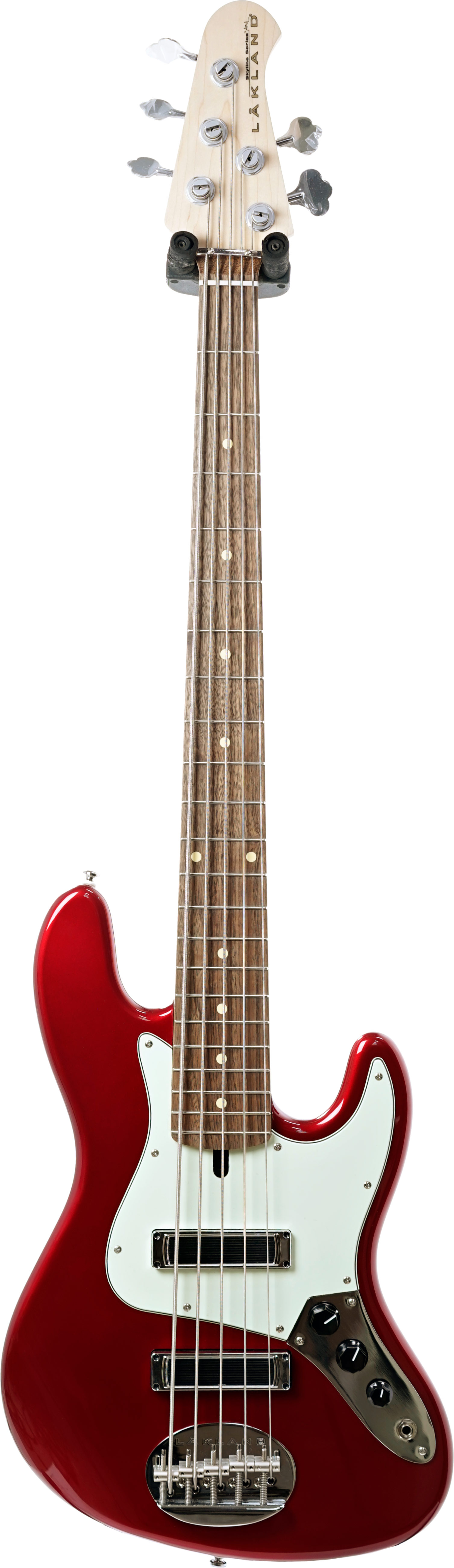 Lakland Skyline J Sonic 5 String Candy Apple Red