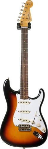 Fender Custom Shop Journeyman Relic 1964 Stratocaster Faded 3-Color Sunburst #CZ534232