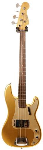 Fender Custom Shop Journeyman Relic 1959 Precision Bass Aged Aztec Gold #CZ534399