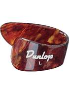 Dunlop Shell Plastic 3 Finger and Thumb Large - 4 Plectrum