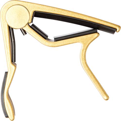 Dunlop Capo Trigger Acoustic Curved Gold