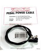 Voodoo Lab 2.1mm Straight and Right Angle Barrel Cable