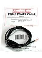 Voodoo Lab 2.1mm Straight Barrel Connector on a 36 Inch Cable