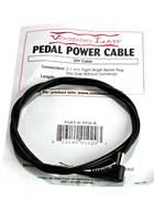 Voodoo Lab 2.1mm Right Angle Barrel Connector on a 36 Inch Cable