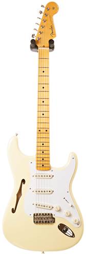 Fender Eric Johnson Thinline Strat Vintage White #EJ19301