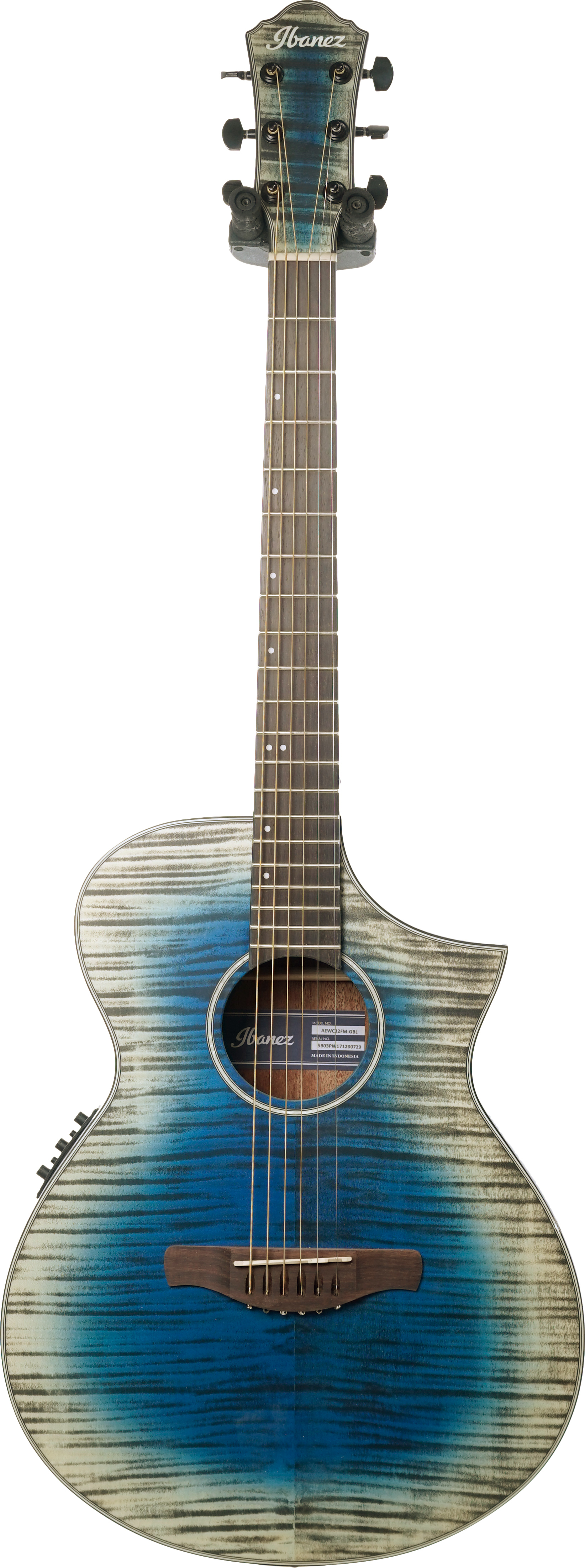 Ibanez AEWC32FM-GBL Glacier Blue Low Gloss (Ex-Demo) #171200729