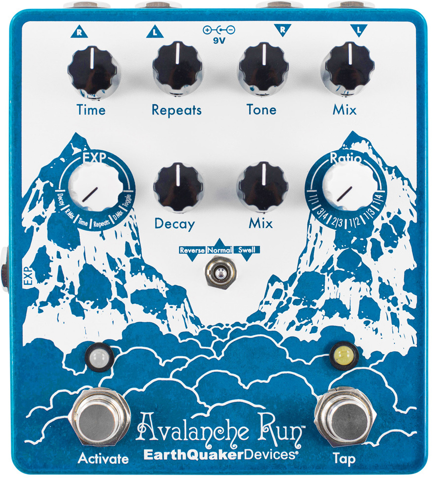 EarthQuaker Devices Avalanche Run V2 Reverb/Delay