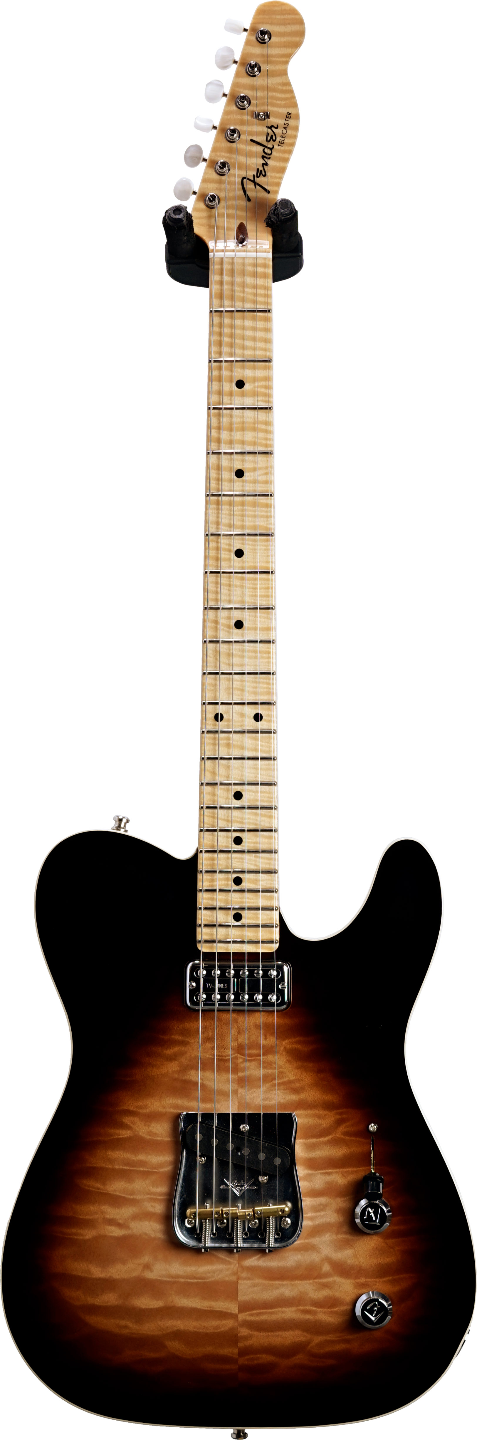 Fender Custom Shop Custom Zebrawood Tele Triburst Master Built by John Cruz #JC3572