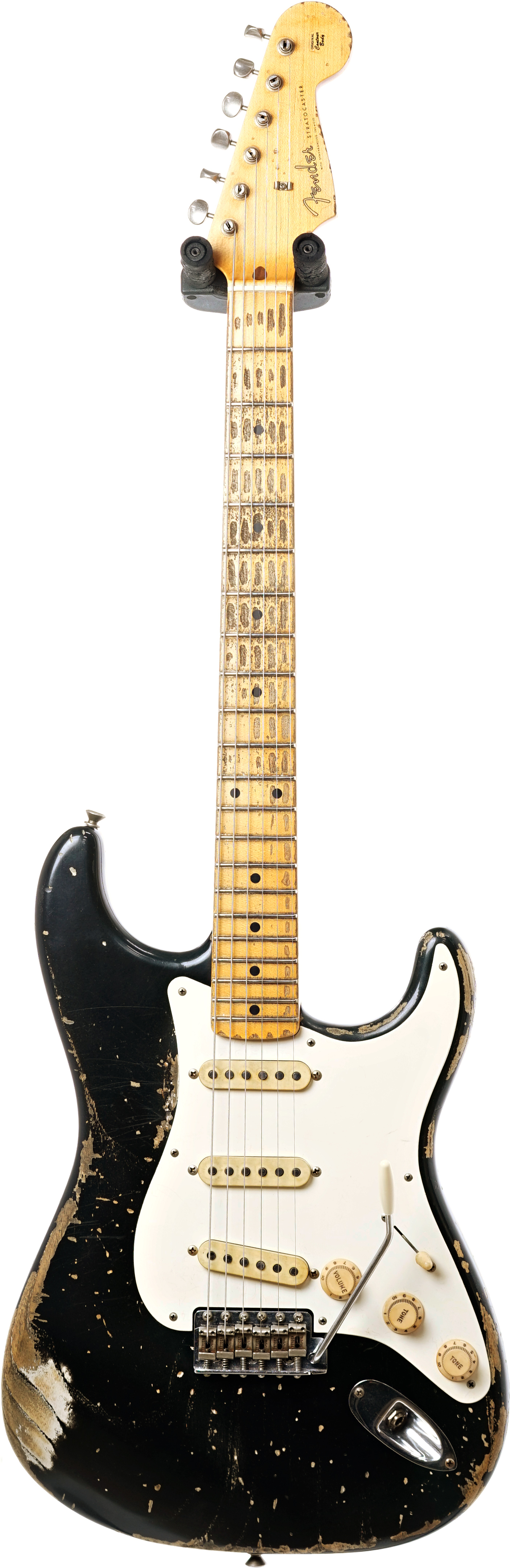 Fender Custom Shop Master Built by Jason Smith 57 Strat Heavy Relic Black #R95434