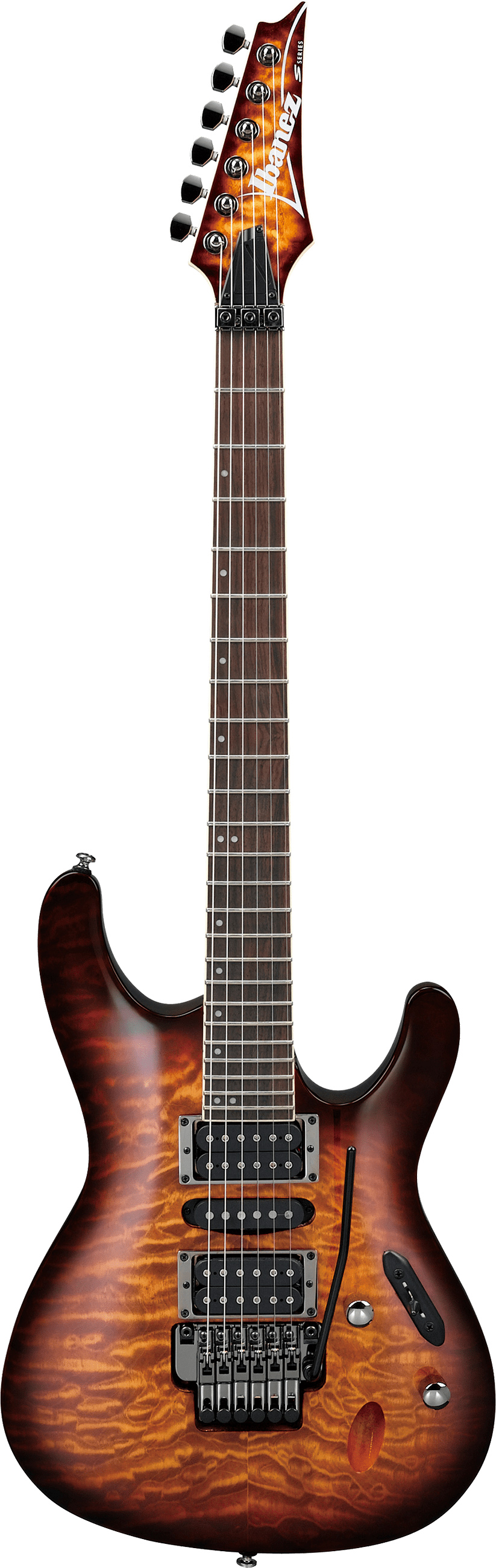 Ibanez S670QM-DEB Dragon Eye Burst