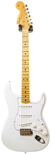 Fender Custom Shop Jimi Hendrix Voodoo Child Strat Journeyman Relic Olympic White #VC0443