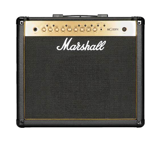 Marshall MG101GFX 100 Watt Guitar Combo Black and Gold