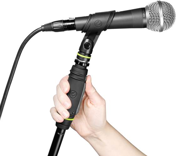 Gravity MS 231 HB - Microphone Stand With Round Base And One-Hand Clutch Gravity MS 231 HB - Microphone Stand With Round Base And One-Hand Clutch