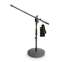 Gravity MS 2221 B - Short Microphone Stand with Round Base Front View