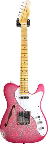 Fender Custom Shop 50's Relic Thinline Tele Pink Paisley #R18063